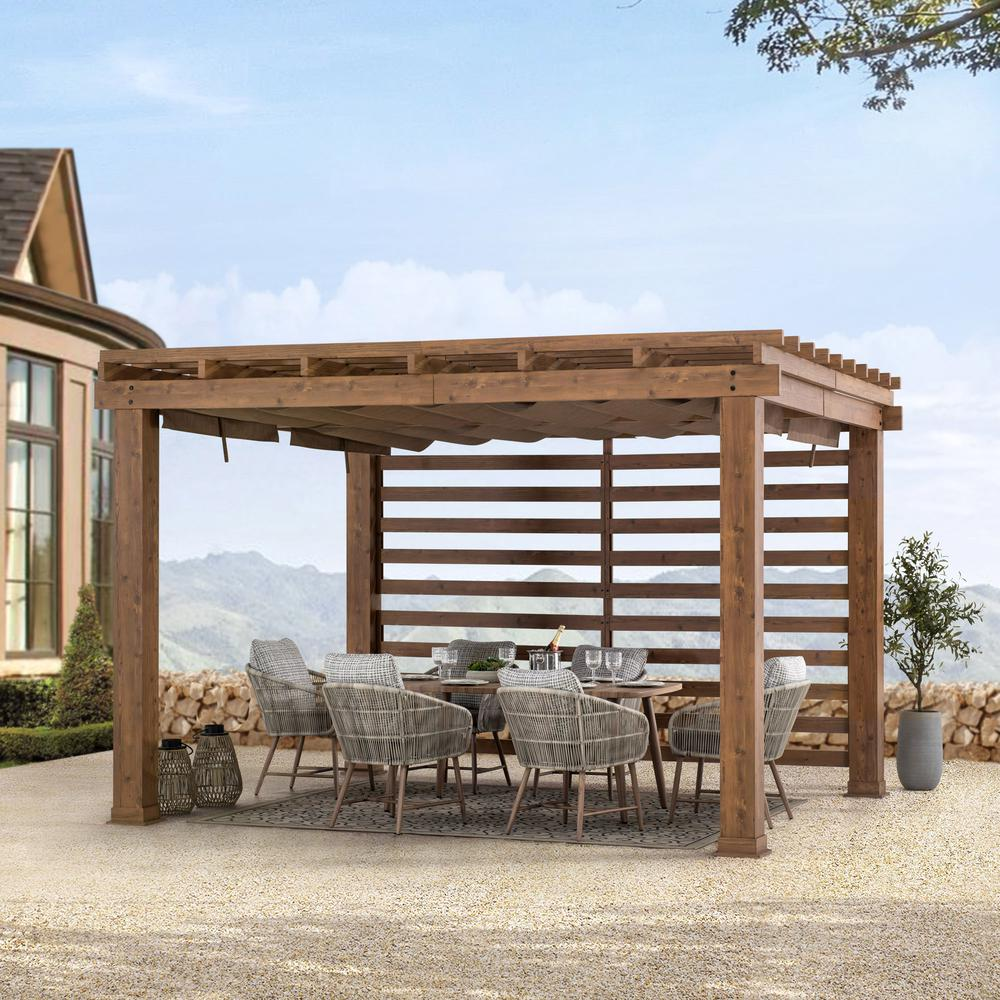 Sunjoy Woodlynne 13 x 11 ft Pergola