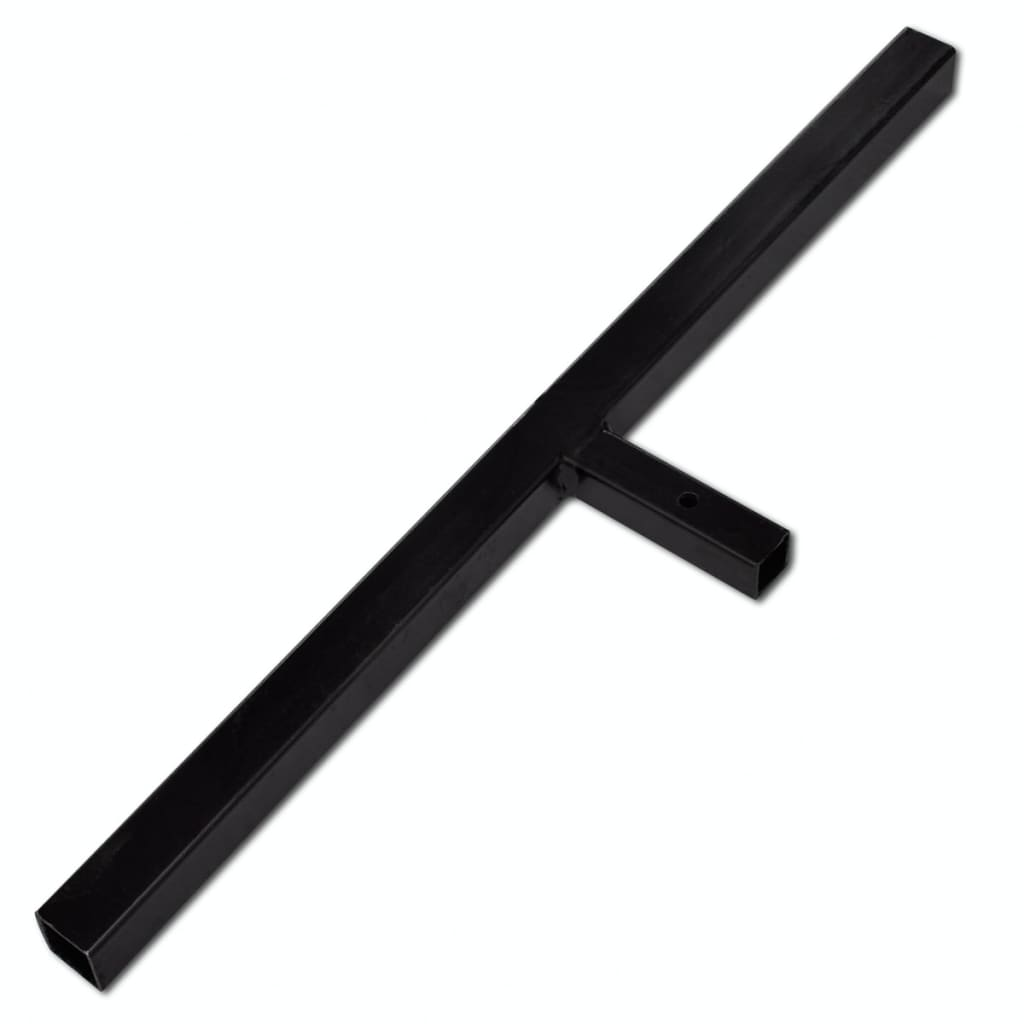 vidaXL Ground Drill Handle Auger Bit 7.09" Black Three Spirals Steel