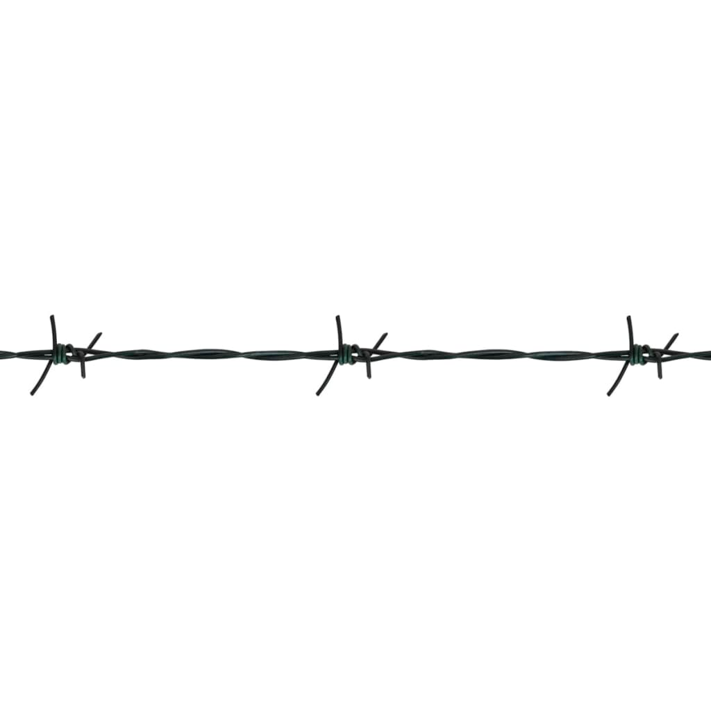 Barbed Wire Entanglement Wire Green Wire Roll 328.1'