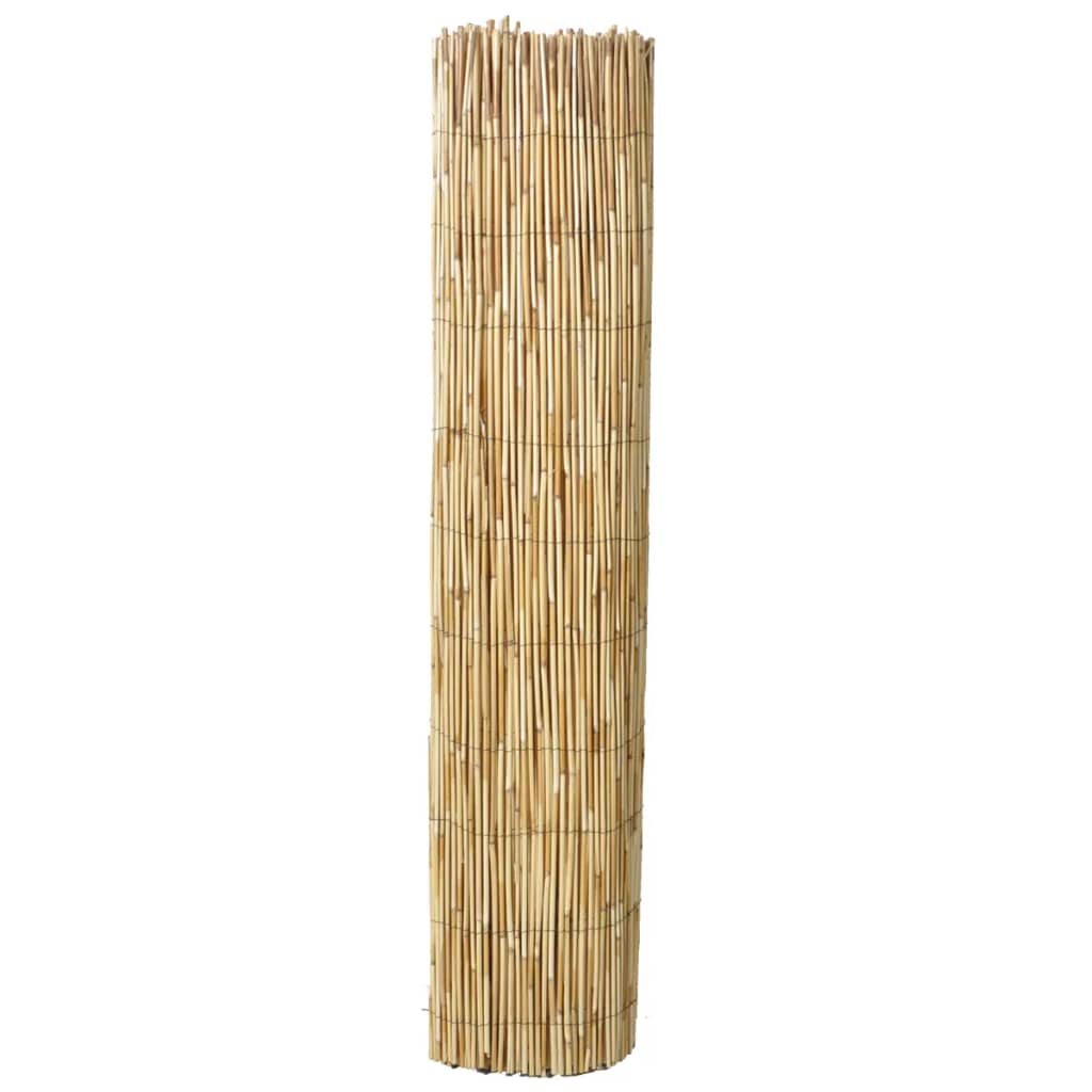 vidaXL Garden Reed Fence 49.2"x393.7"