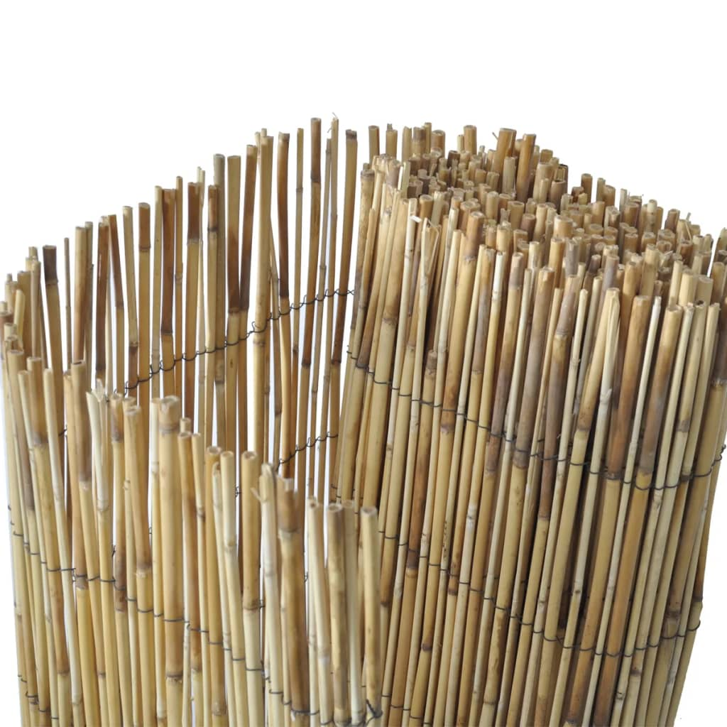 vidaXL Garden Reed Fence 49.2"x393.7"