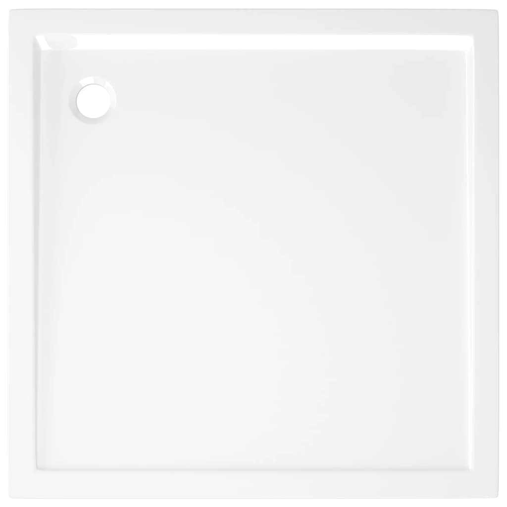 vidaXL Square ABS Shower Base Tray 35.4"x35.4"