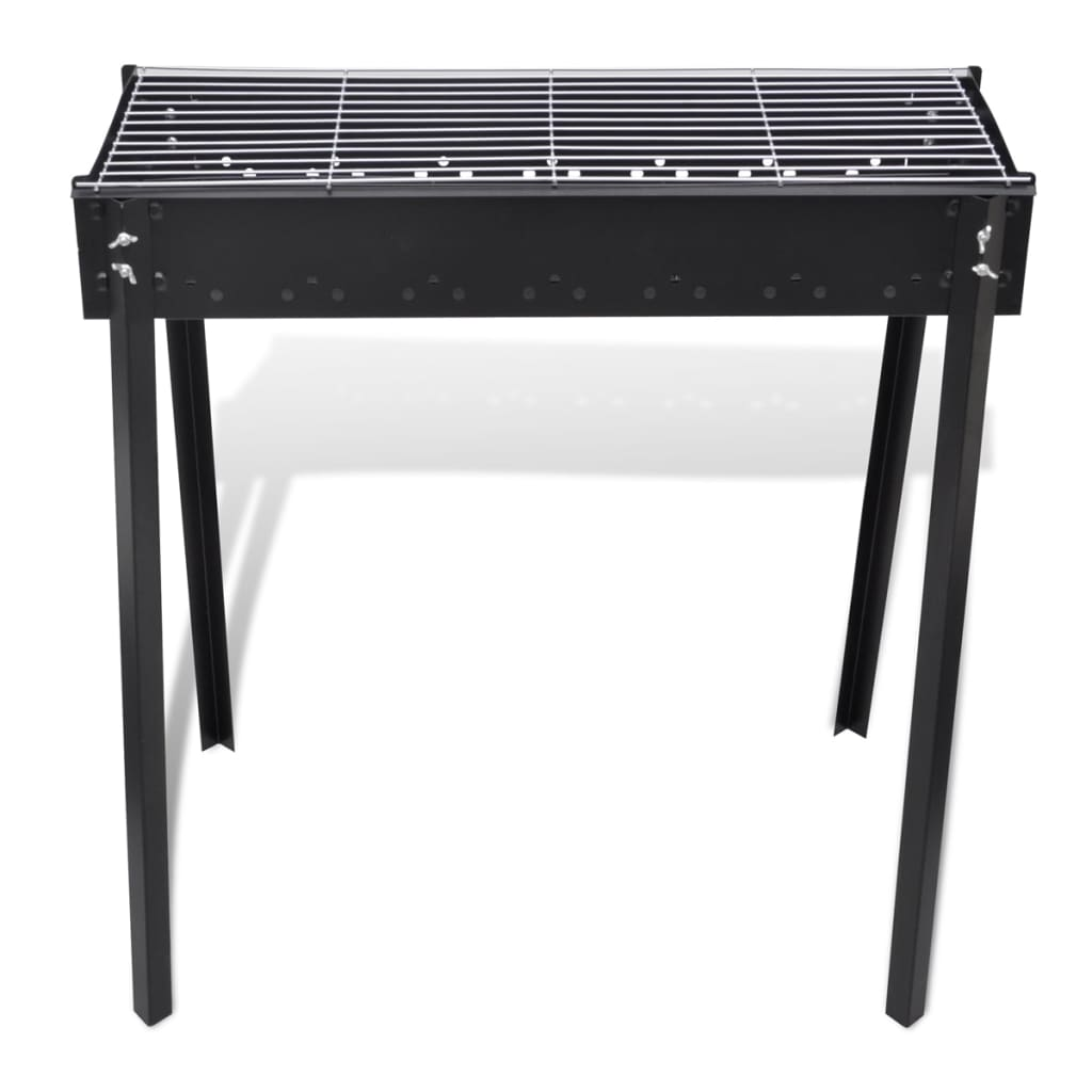 vidaXL BBQ Stand Charcoal Barbecue Square 30" x 11"