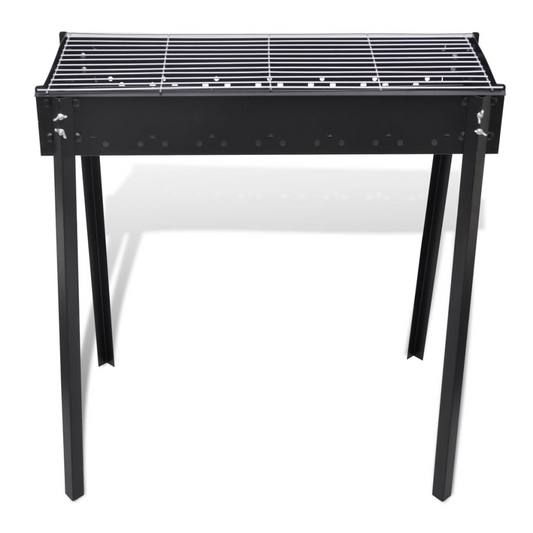 vidaXL BBQ Stand Charcoal Barbecue Square 30" x 11"