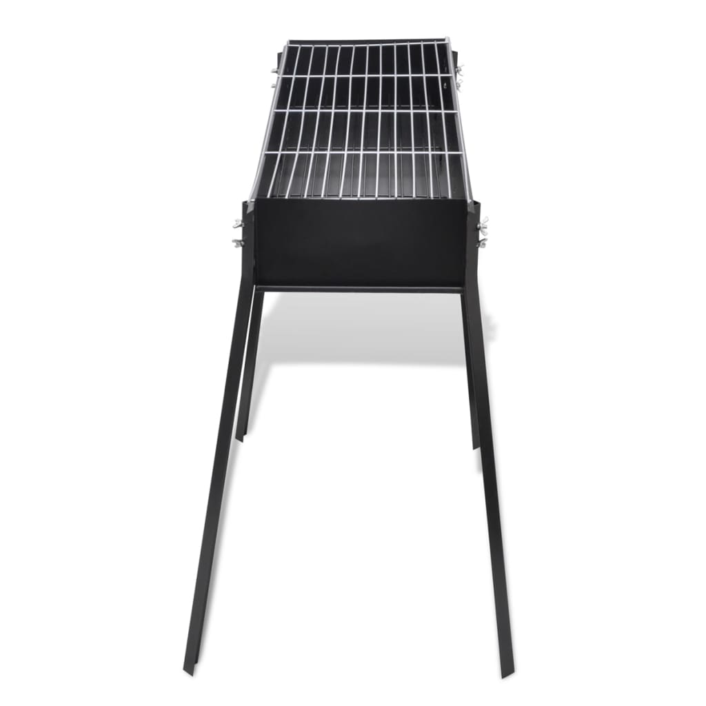 vidaXL BBQ Stand Charcoal Barbecue Square 30" x 11"