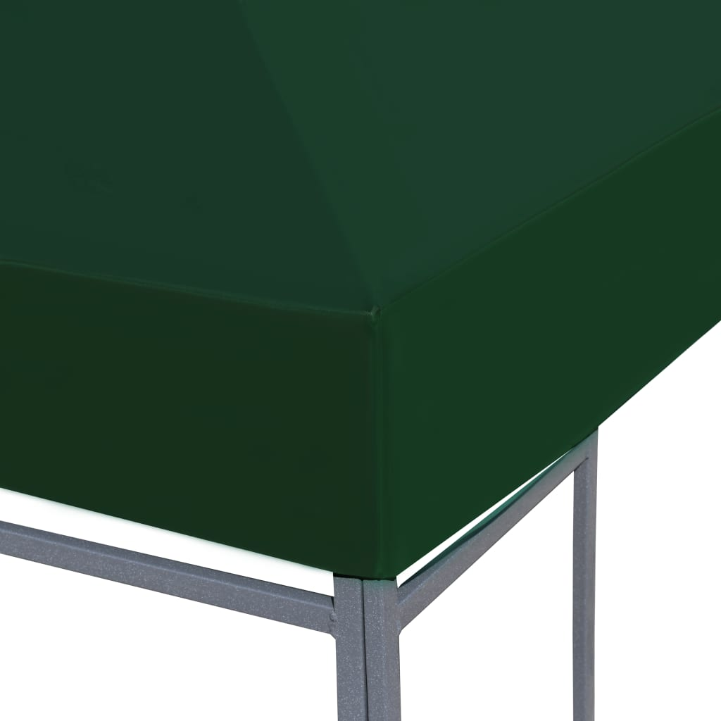 vidaXL Gazebo Top Cover 1 oz/ft² 13.1'x9.8' Green