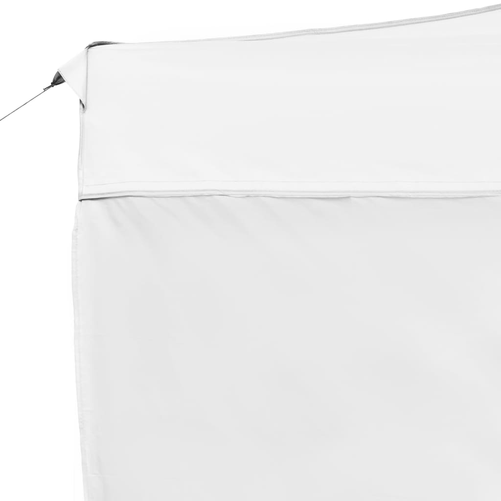 vidaXL Professional Folding Party Tent with Walls Aluminum 14.8'x9.8' White