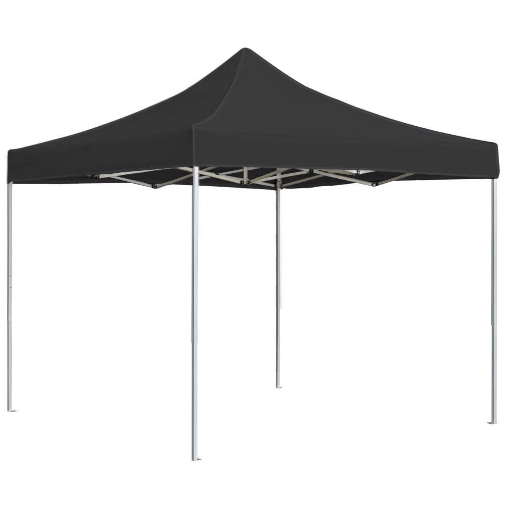 vidaXL Professional Folding Party Tent Aluminum 9.8'x9.8' Anthracite