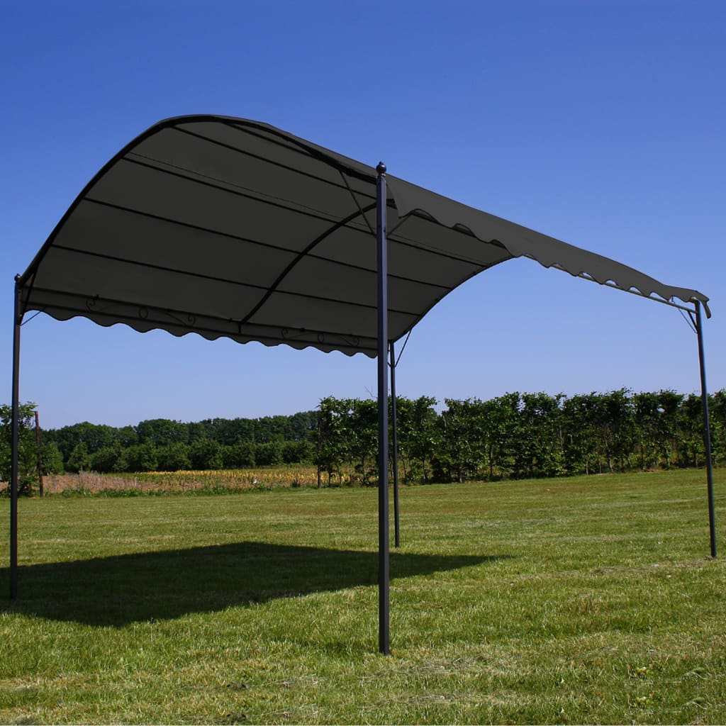 vidaXL Sunshade Awning 118.1"x157.4" Anthracite