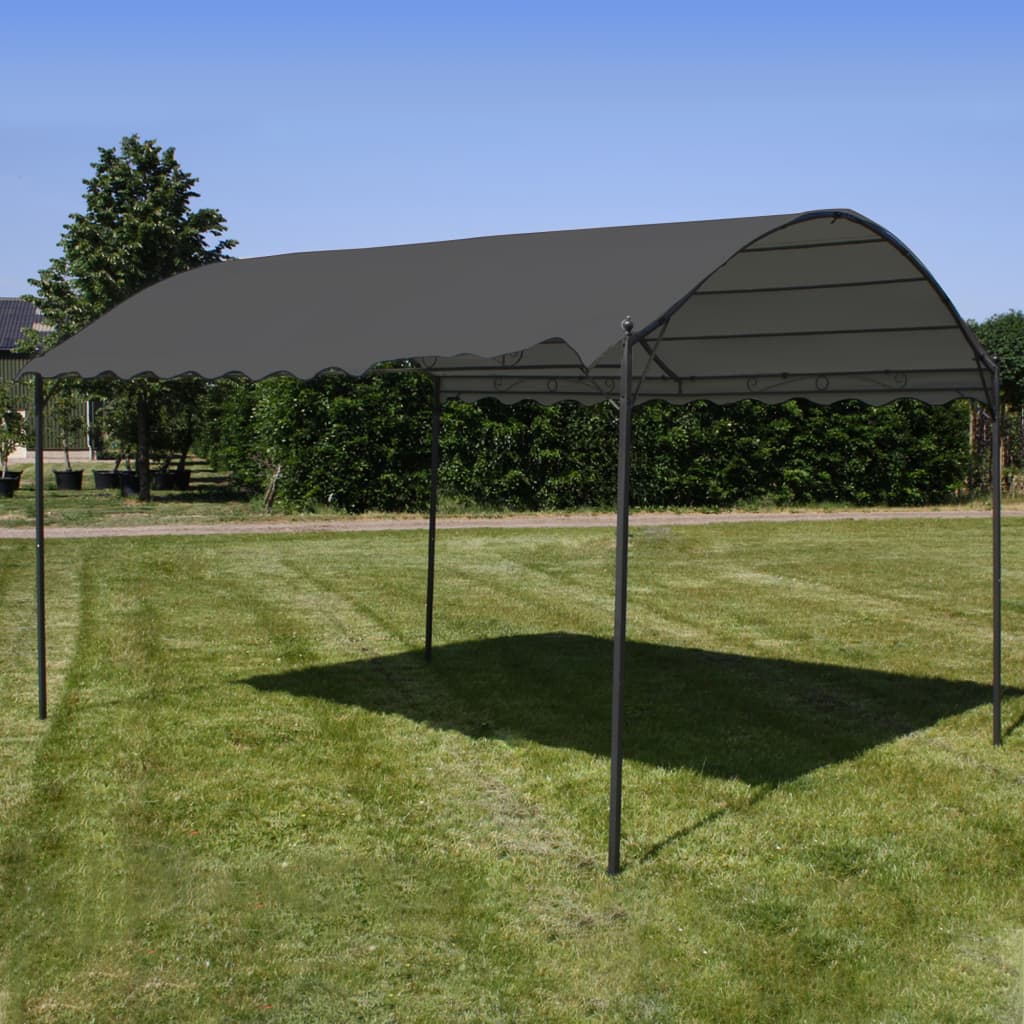 vidaXL Sunshade Awning 118.1"x157.4" Anthracite