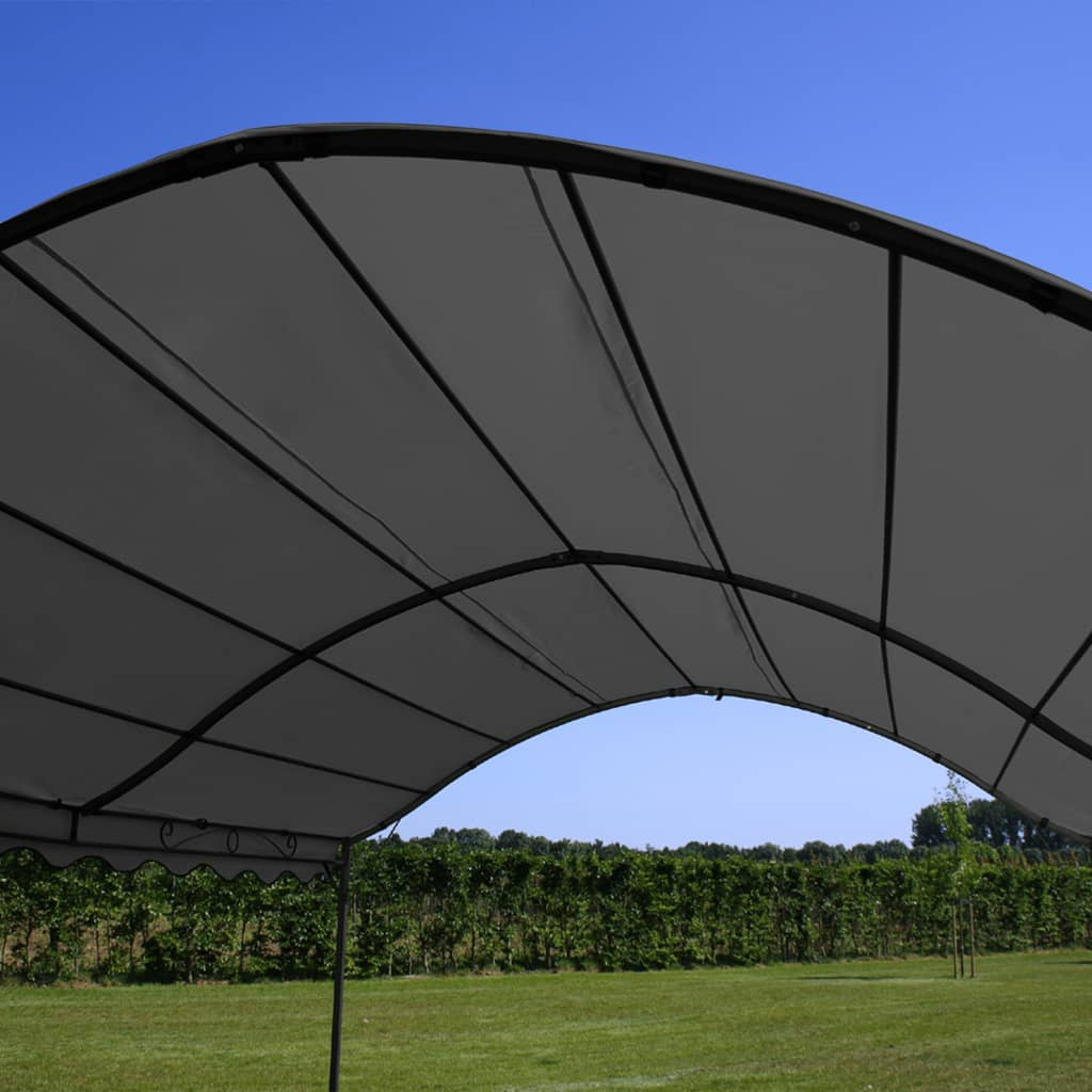 vidaXL Sunshade Awning 118.1"x157.4" Anthracite