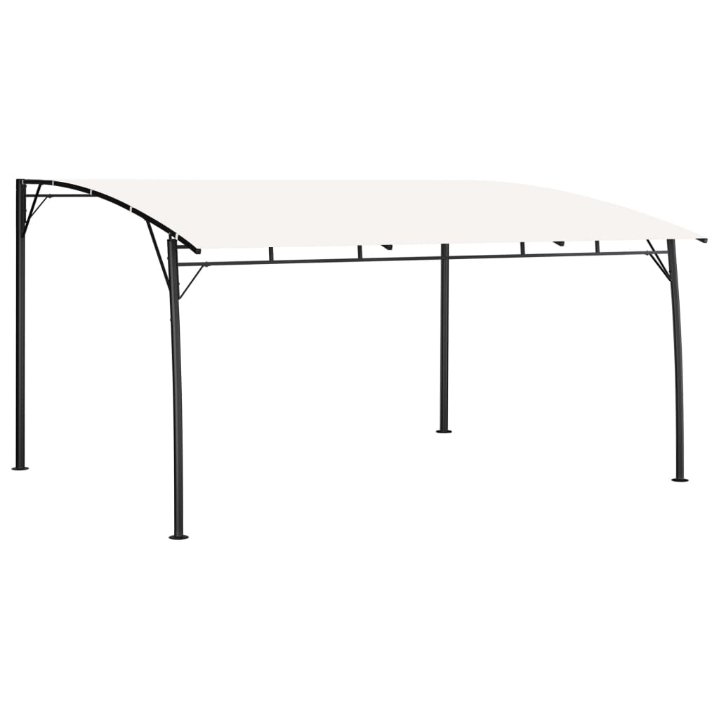 vidaXL Garden Sunshade Awning 157.5"x118.1"x100.4" Cream