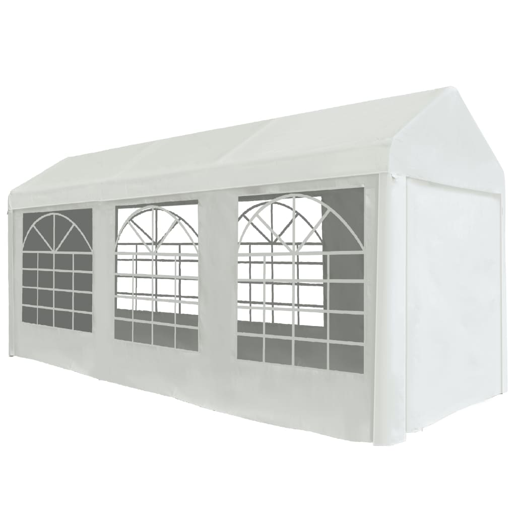 vidaXL Party Tent PE 6.6'x16.4' White