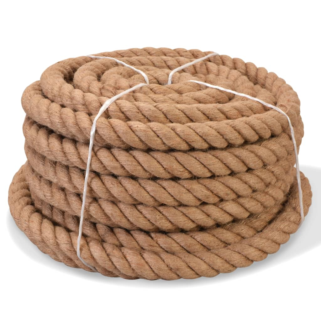 vidaXL Rope 100% Jute 1.6" 1181.1"