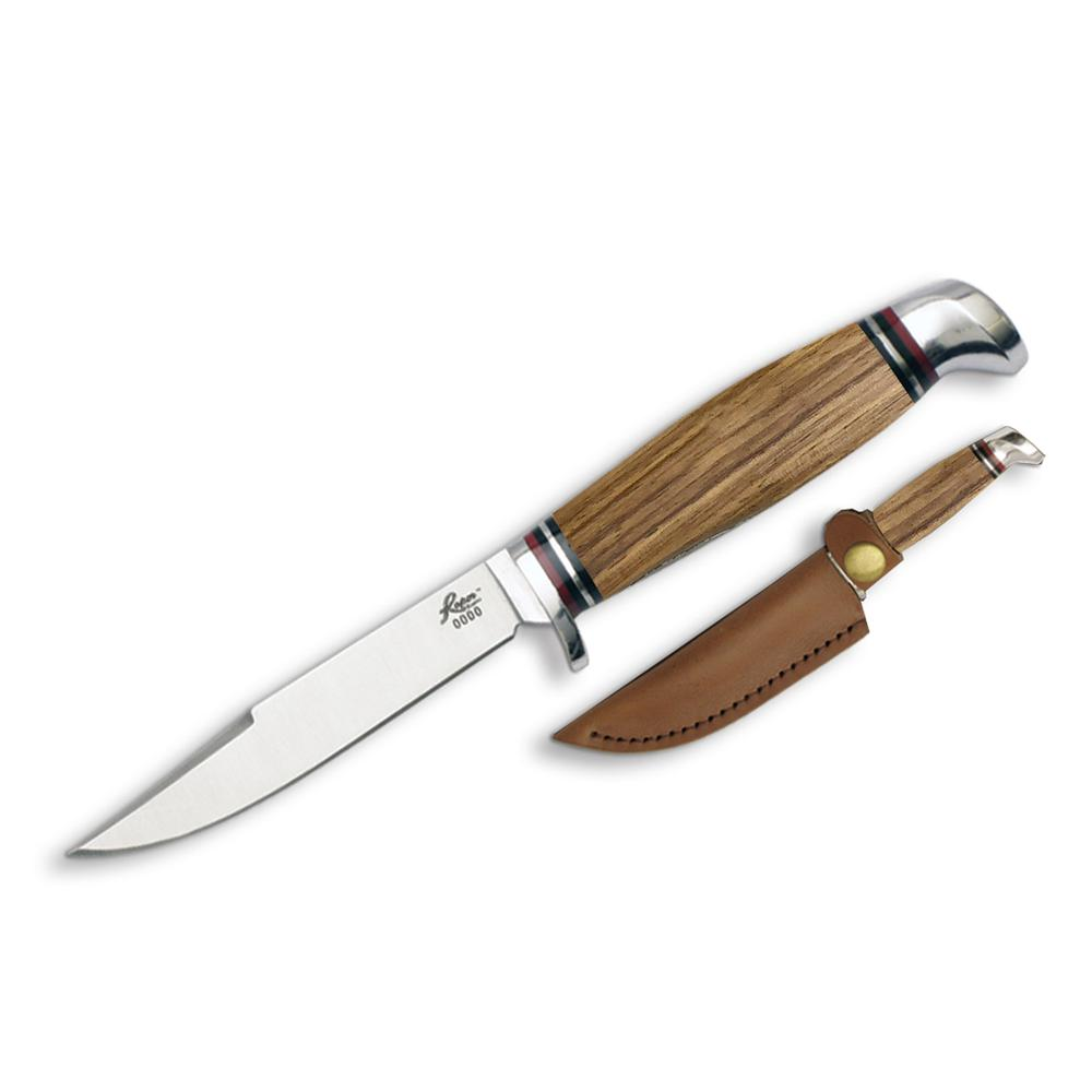 Scipio Deadwood Jr Fixed-Blade Knife with 3.5-Inch Clip Point Blade