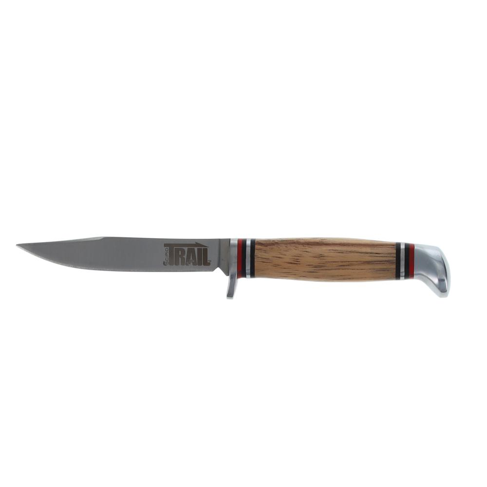 Scipio Deadwood Jr Fixed-Blade Knife with 3.5-Inch Clip Point Blade