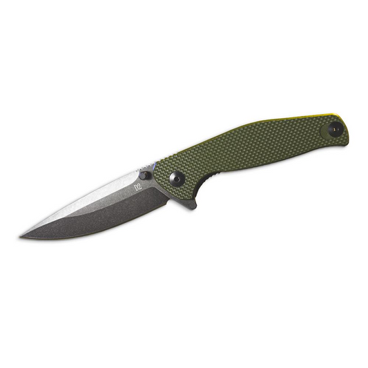 Scipio ST1026G Ball Bearing Pocket Knife 3.5-Inch Blade Folding Knife-Green