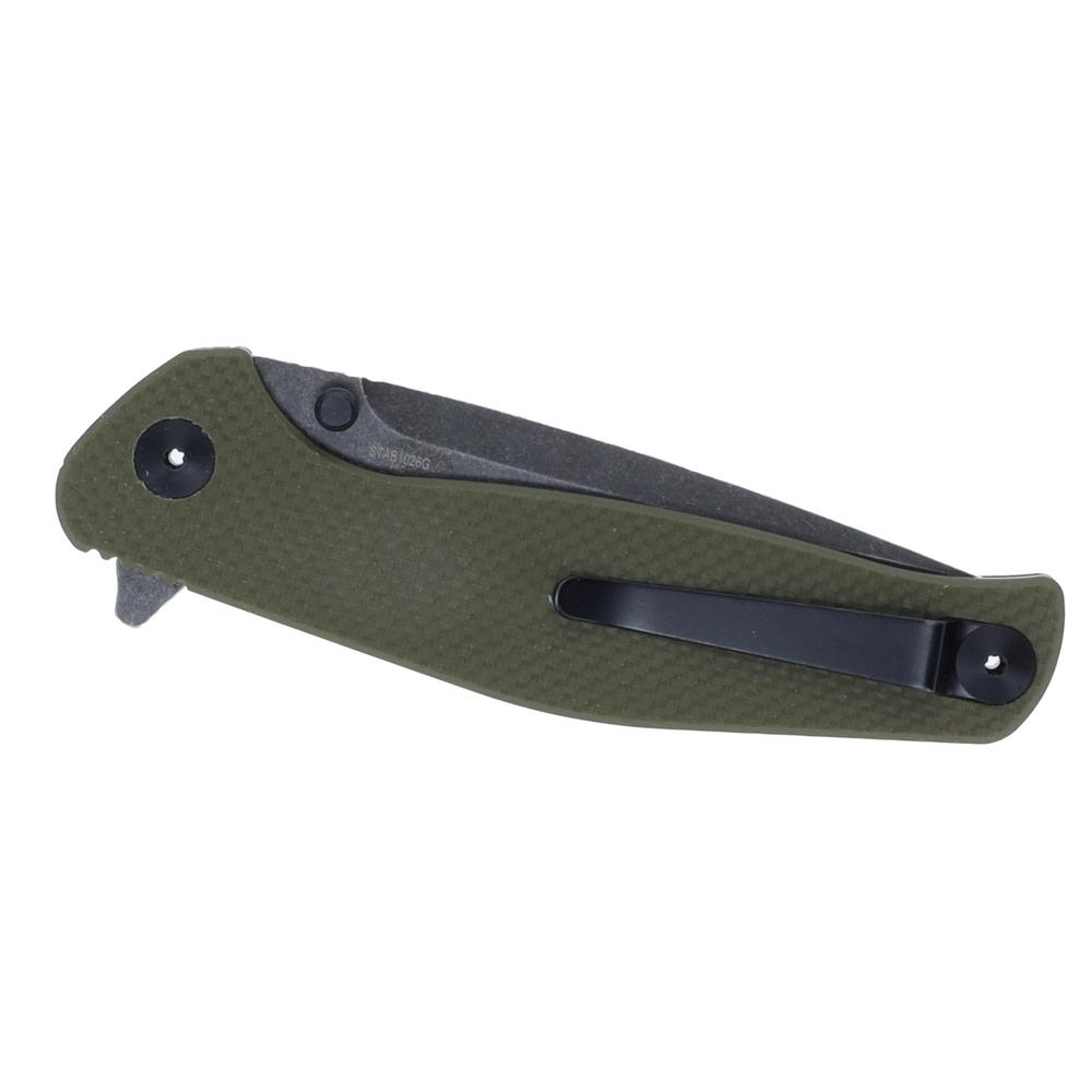 Scipio ST1026G Ball Bearing Pocket Knife 3.5-Inch Blade Folding Knife-Green