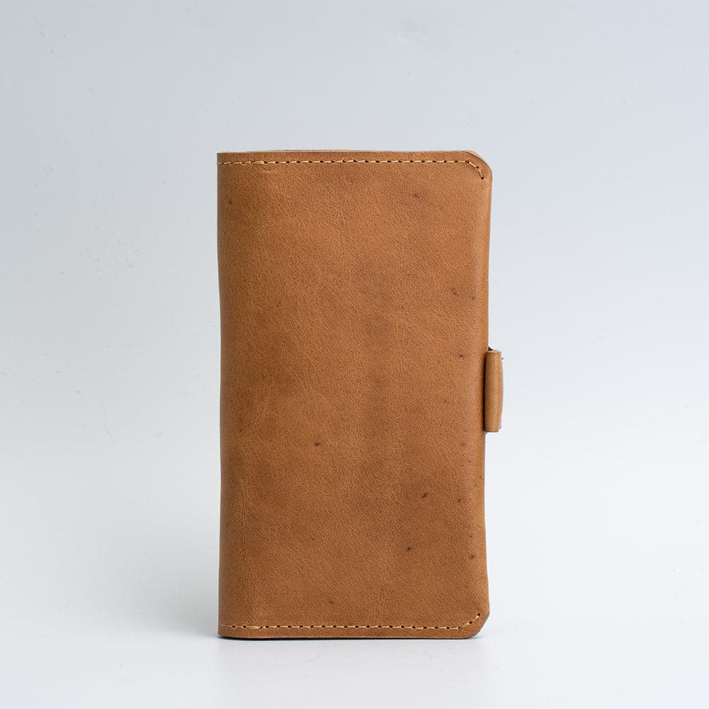 Leather iPhone folio wallet with Magsafe - The Minimalist 2.0