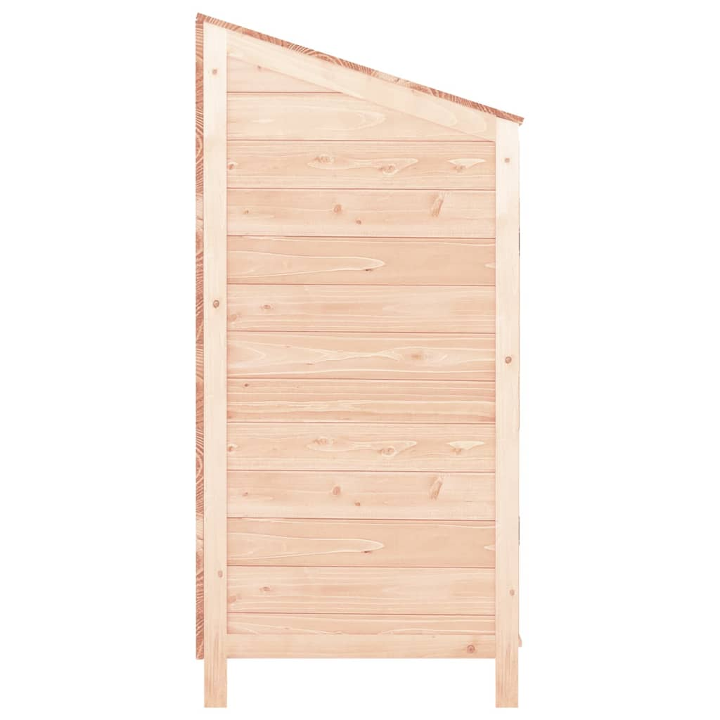 vidaXL Garden Shed 40.2"x20.5"x44.1" Solid Wood Fir