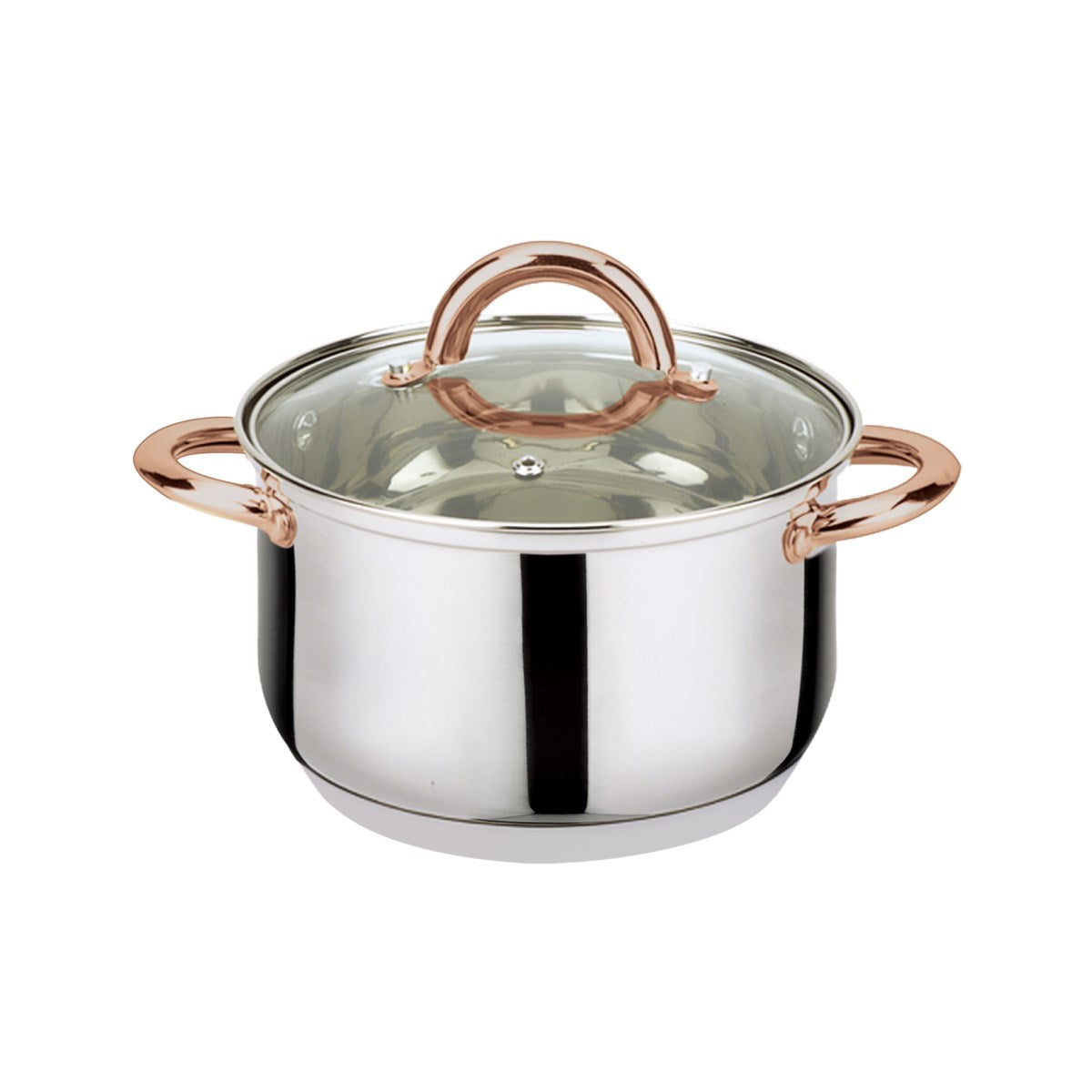 6-Piece Stainless Steel Casserole Set Pots and Lids…