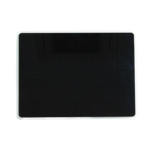 Glacier Black Multi-Purpose Grid Glass Dry Erase Board 30" x 40"