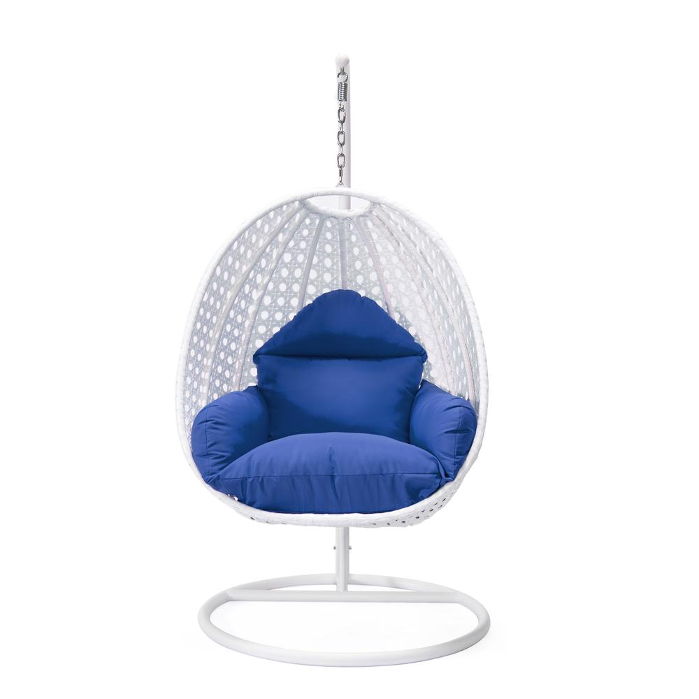 Charcoal Wicker Hanging Egg Swing Chair