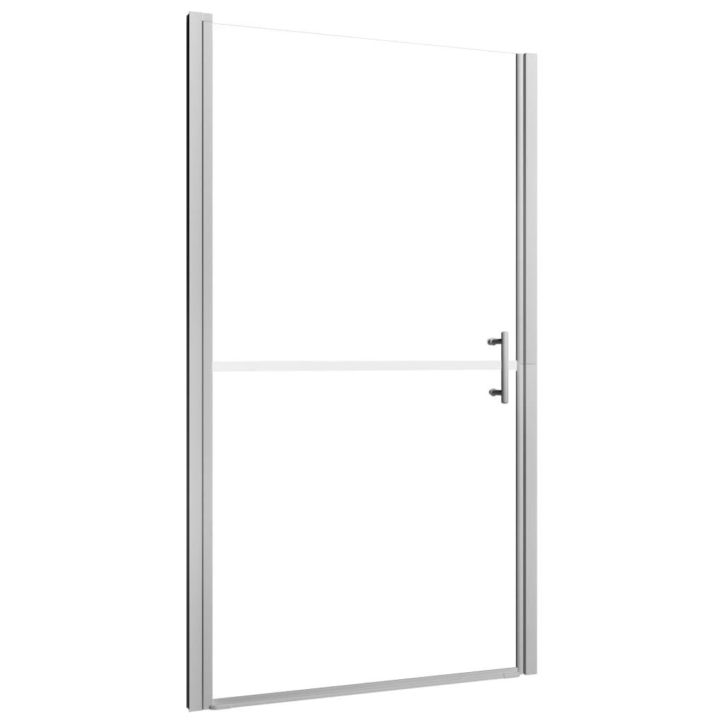 vidaXL Shower Door Tempered Glass 31.9"x76.8"