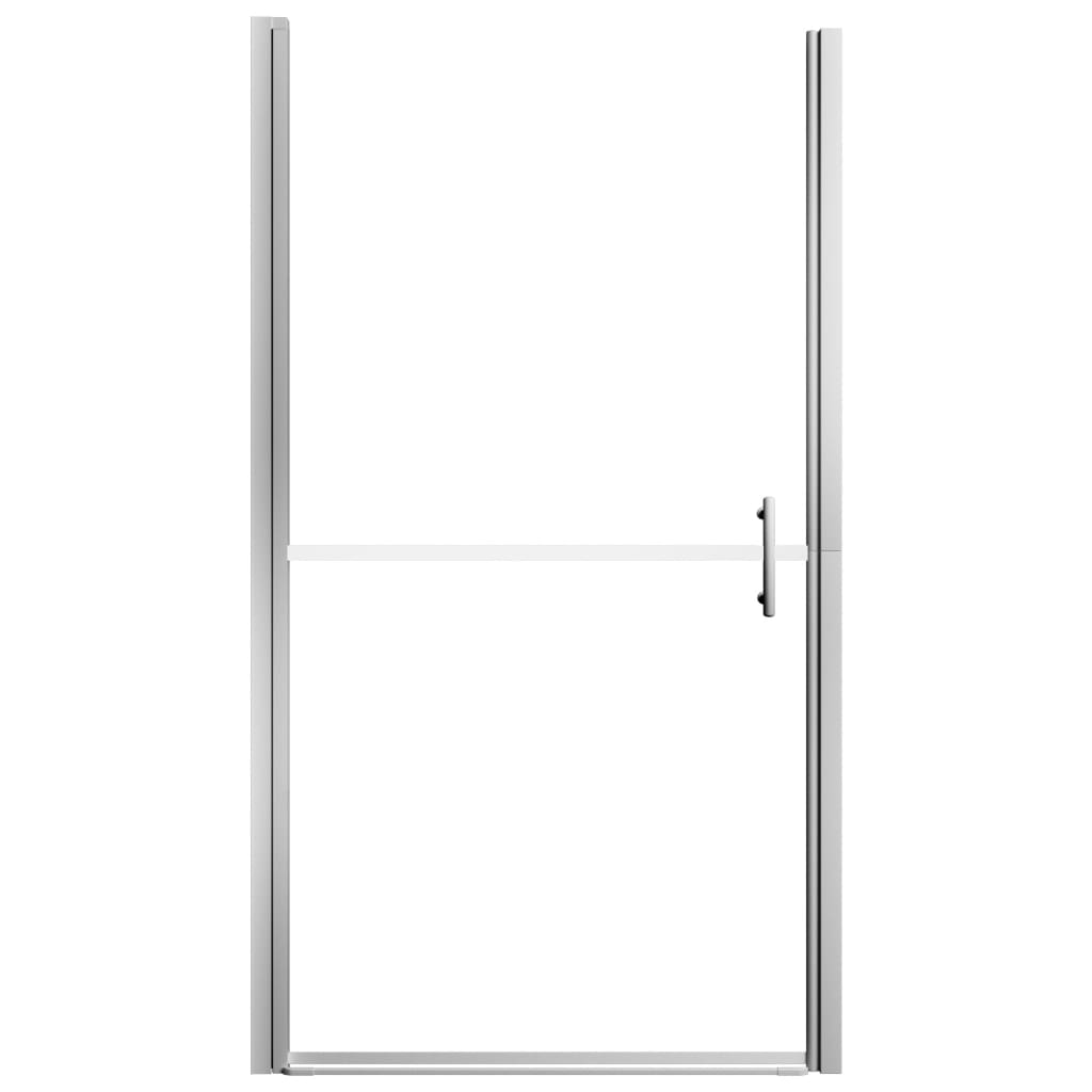 vidaXL Shower Door Tempered Glass 31.9"x76.8"