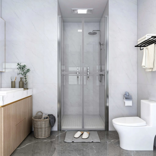 vidaXL Shower Door Clear ESG 37.8"x74.8"