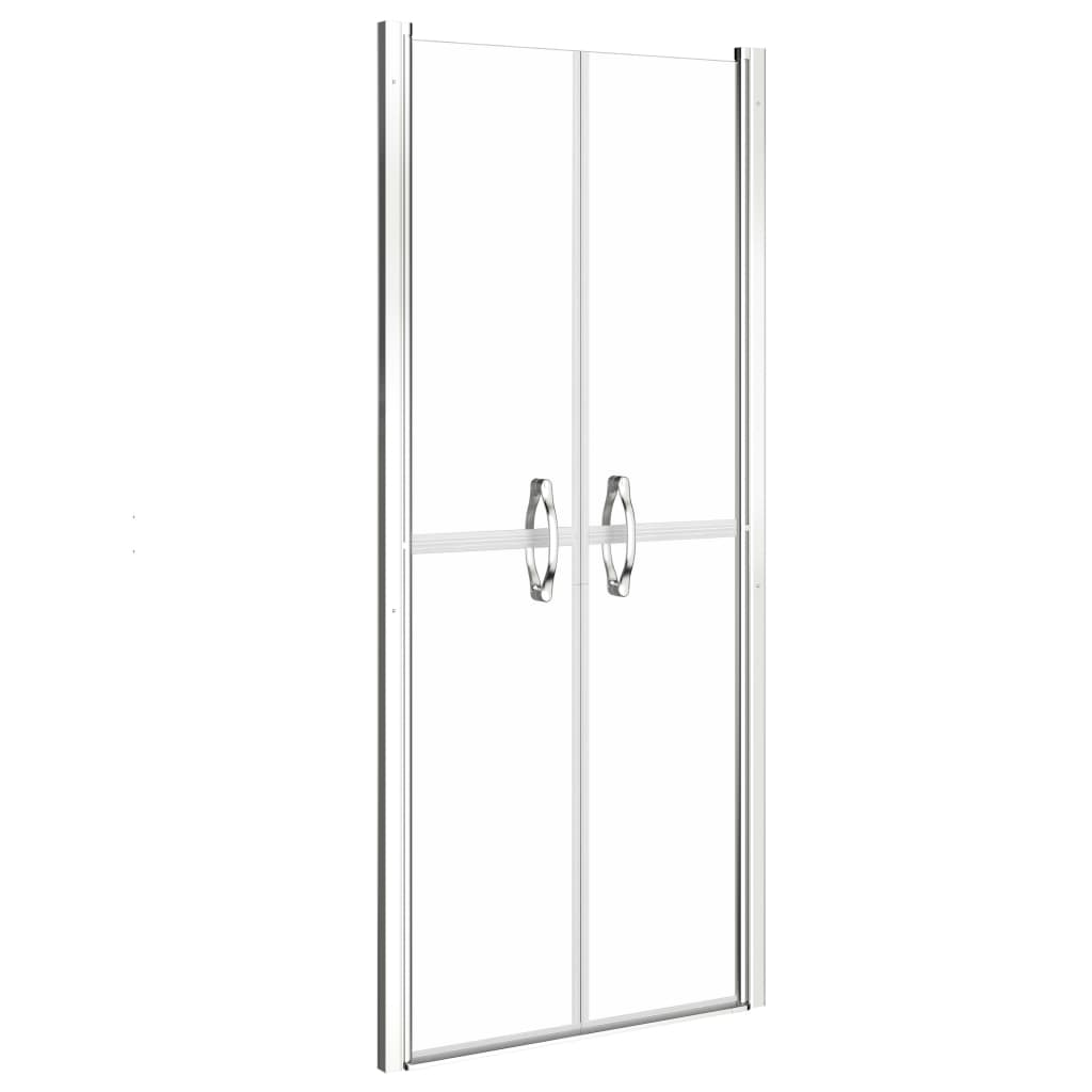 vidaXL Shower Door Clear ESG 37.8"x74.8"