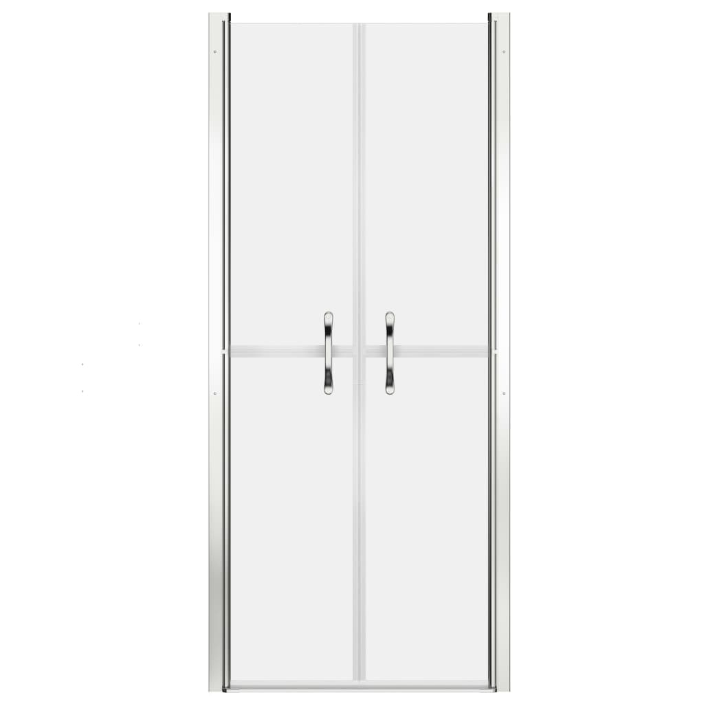 vidaXL Shower Door Frosted ESG 33.9"x74.8"