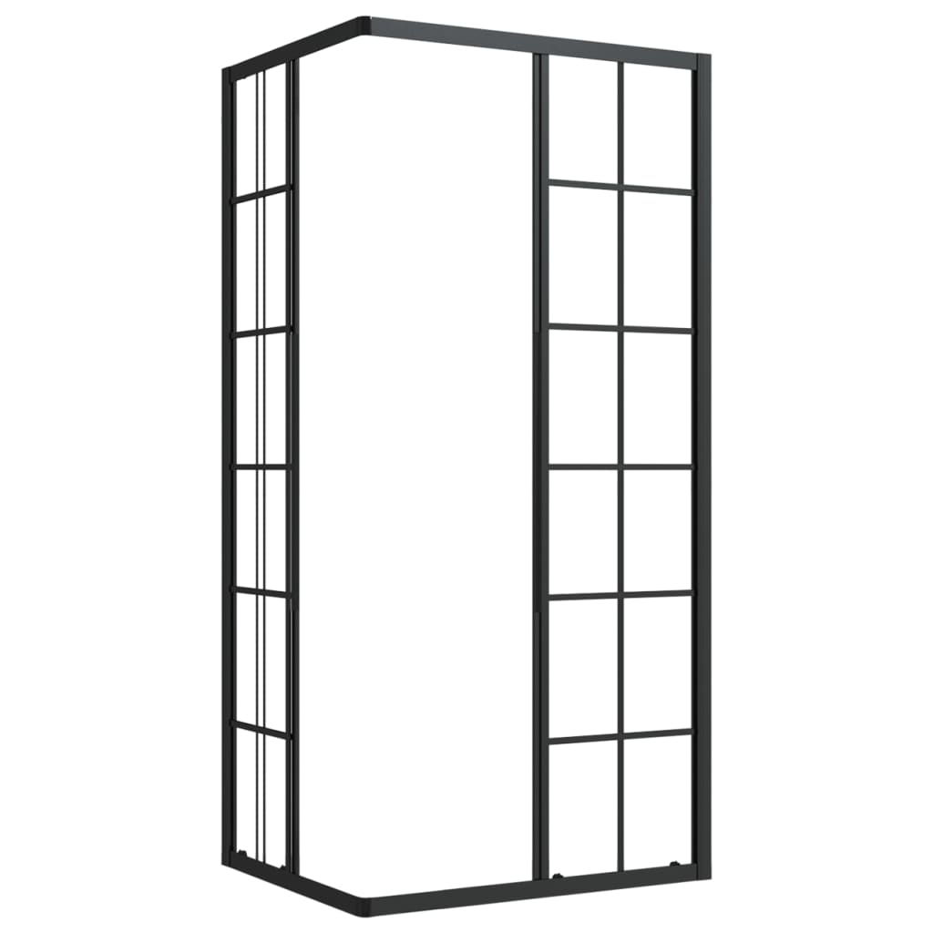 vidaXL Shower Cabin ESG 35.4"x27.6"x70.9"