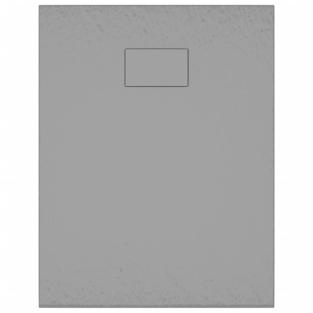 vidaXL Shower Base Tray SMC Gray 35.4"x27.6"