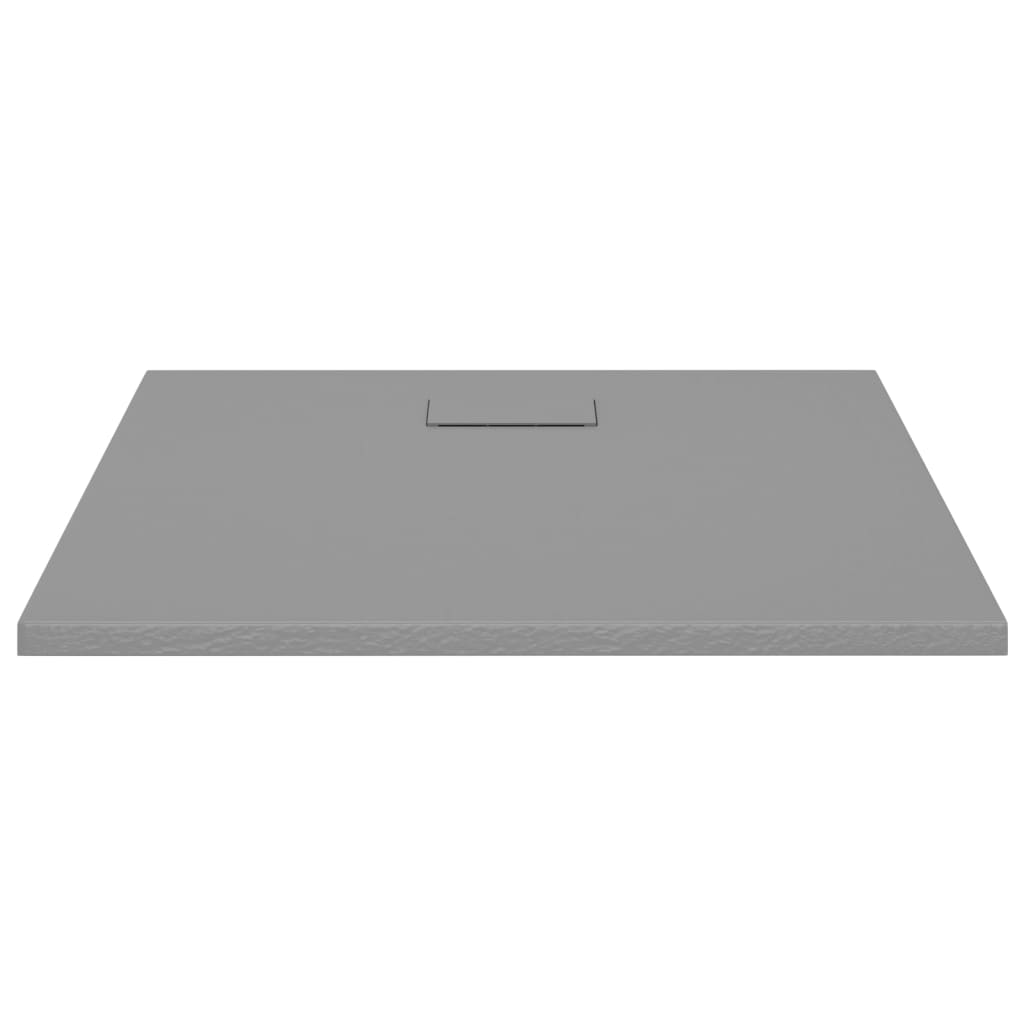 vidaXL Shower Base Tray SMC Gray 35.4"x31.5"