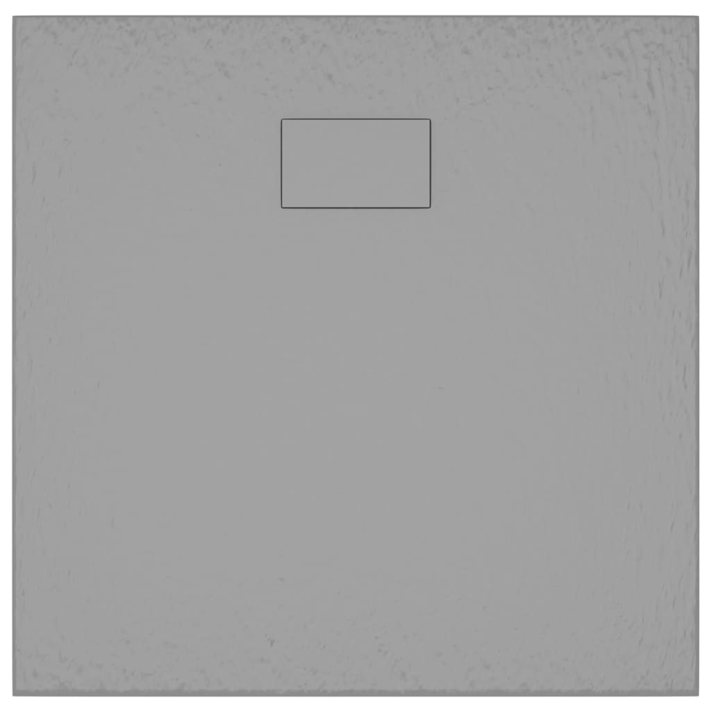 vidaXL Shower Base Tray SMC Gray 35.4"x31.5"