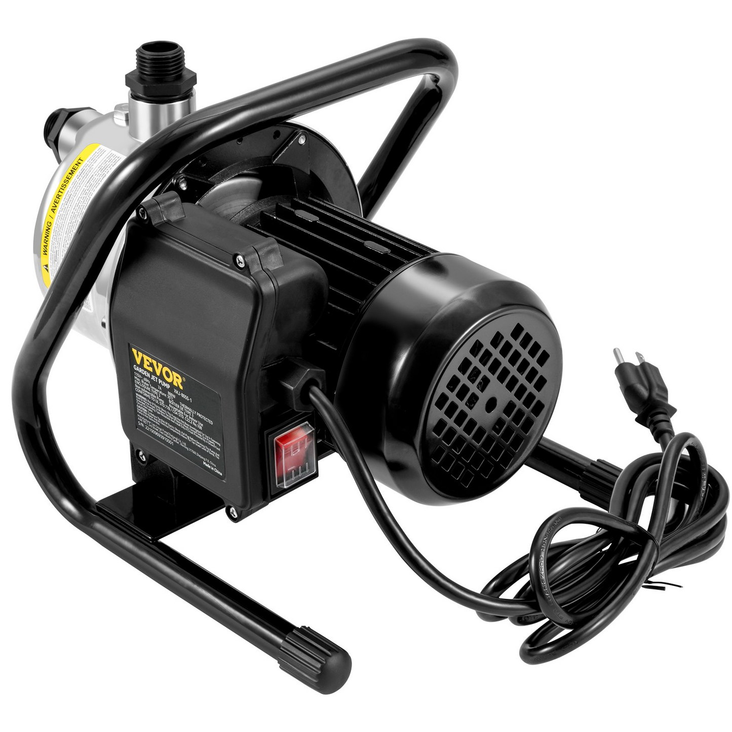 VEVOR Shallow Well Pump Portable Garden Water Jet Pump 1.5HP 1200GPH 164 ft Head