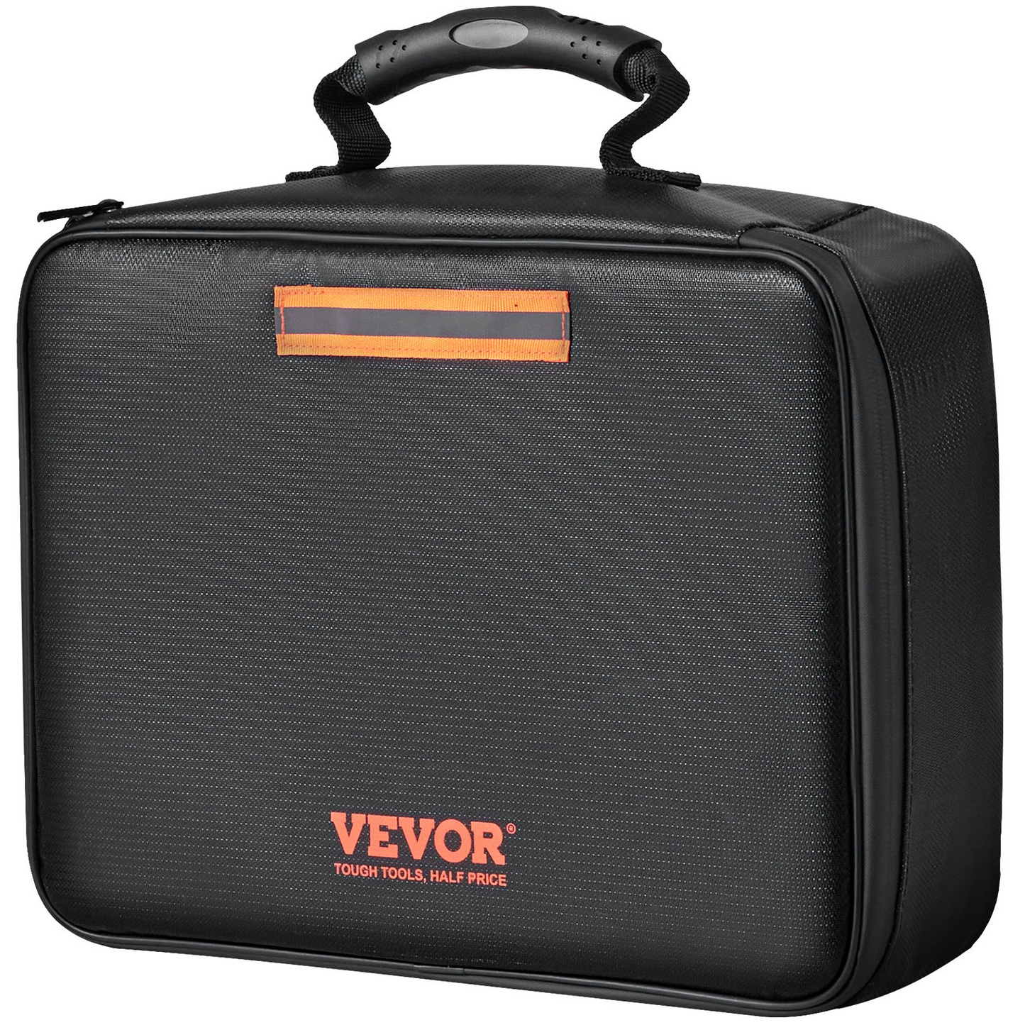 VEVOR Fireproof Document Box, Fireproof Document Bag with Lock 2000℉, 3-layer Fireproof and Waterproof File Box 14.17x10.63x4.13 inch with Zipper, for Money, Documents, Jewelry and Passport