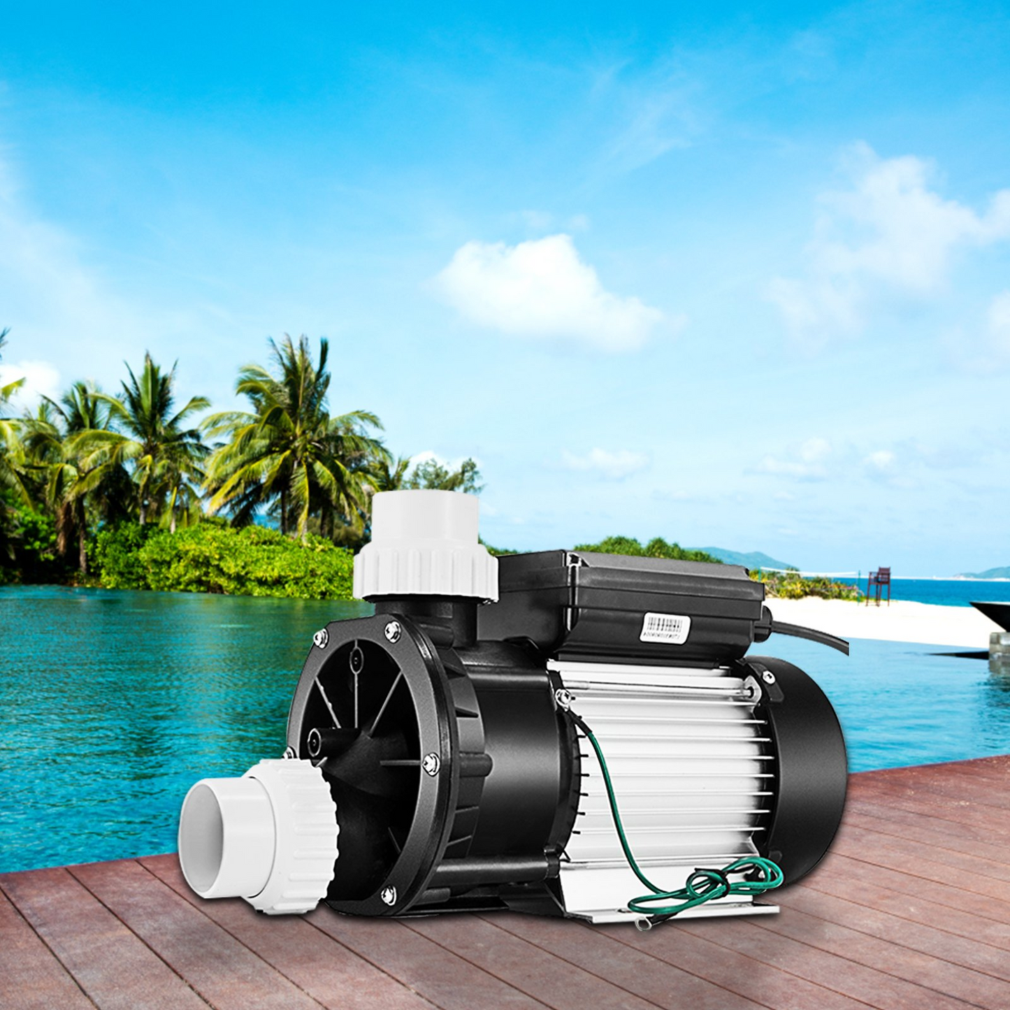 Swimming Pool Pump Water 750W 1HP Filter Electric Spa