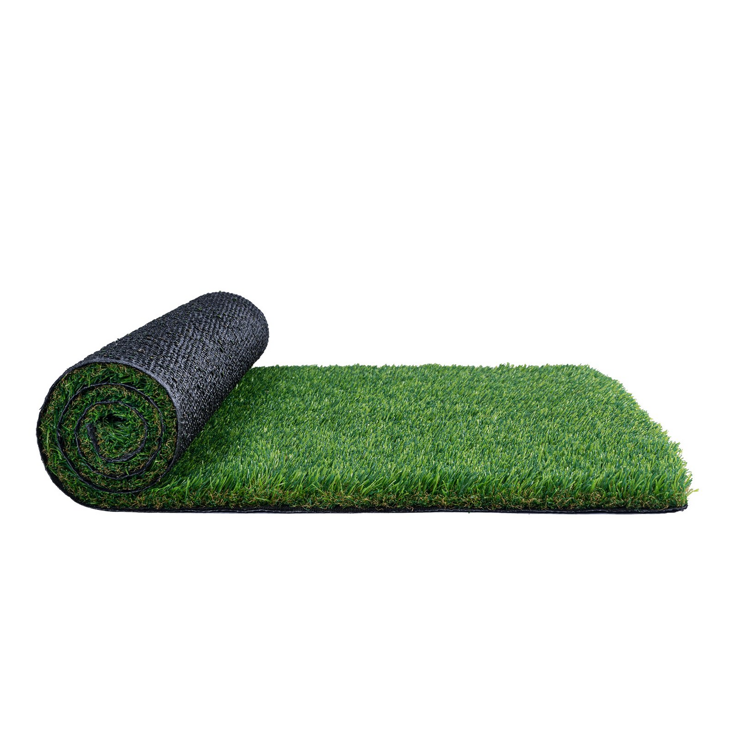 VEVOR Artifical Grass, 5 x 10 ft Rug Green Turf, 1.38"Fake Door Mat Outdoor Patio Lawn Decoration, Easy to Clean with Drainage Holes, Perfect For Multi-Purpose Home Indoor Entryway Scraper Dog Mats