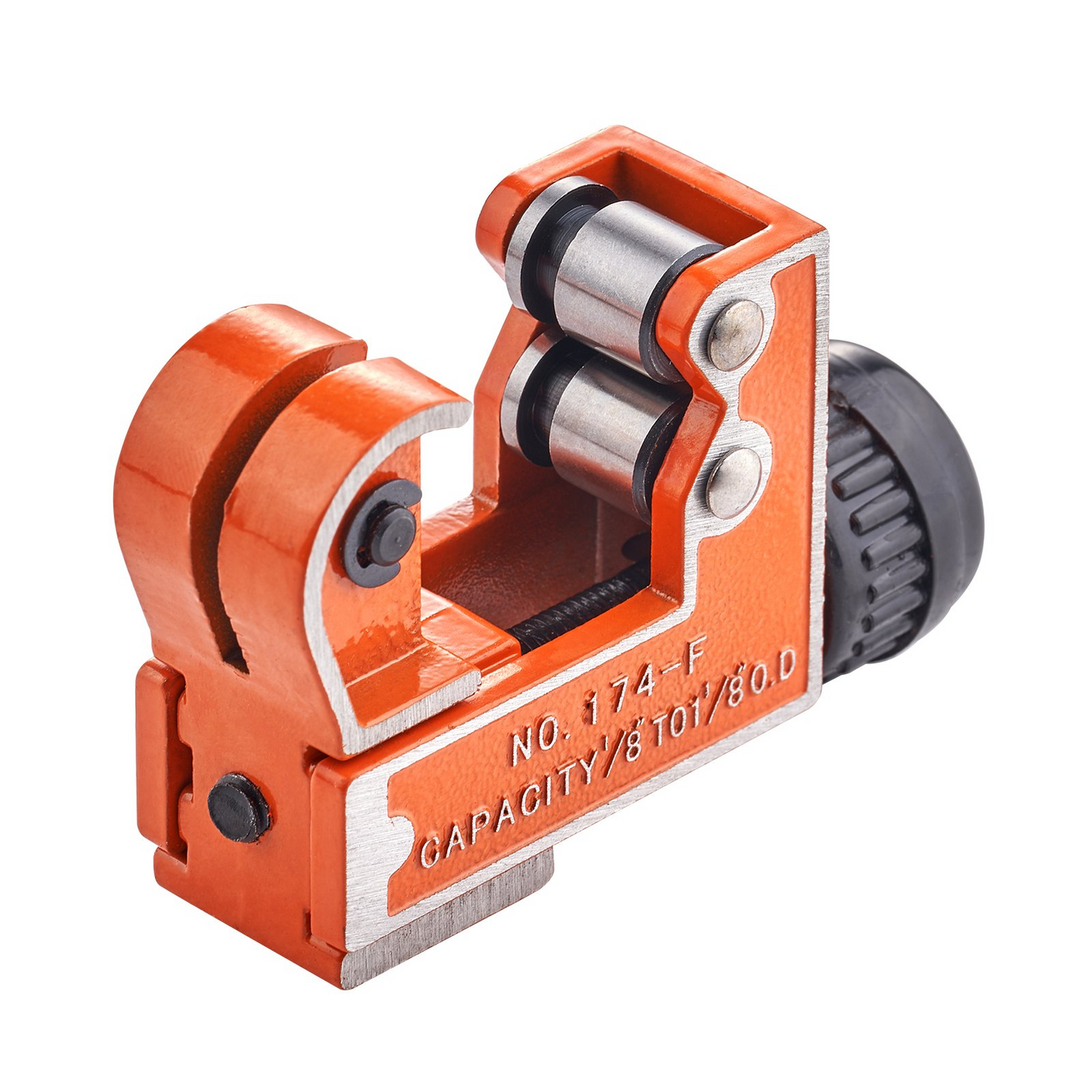 VEVOR Mini Tubing Cutter, 1/8" - 1-1/8" O.D. Mini Copper Pipe Cutter, Heavy Duty Compact Tube Cutter Tool with High-Speed SKD Blade for Copper, Aluminum, Galvanized, Plastic Pipes