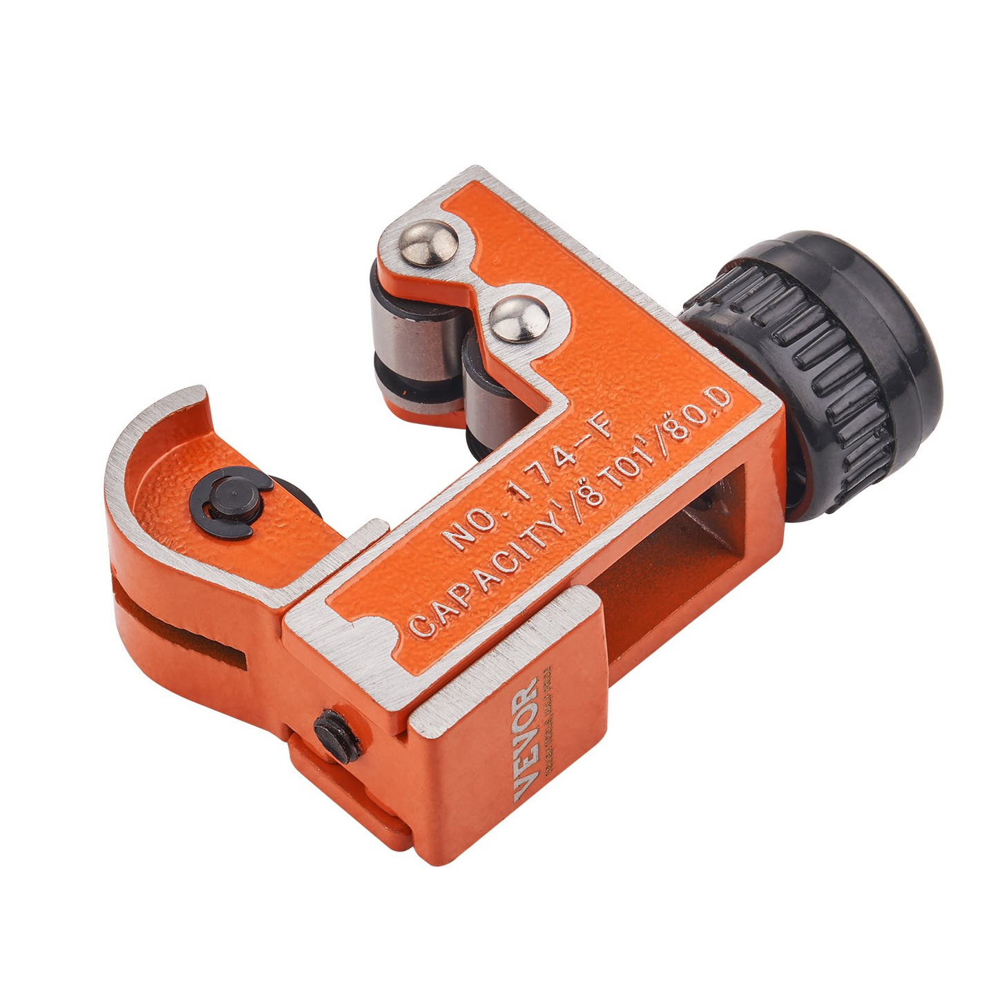 VEVOR Mini Tubing Cutter, 1/8" - 1-1/8" O.D. Mini Copper Pipe Cutter, Heavy Duty Compact Tube Cutter Tool with High-Speed SKD Blade for Copper, Aluminum, Galvanized, Plastic Pipes