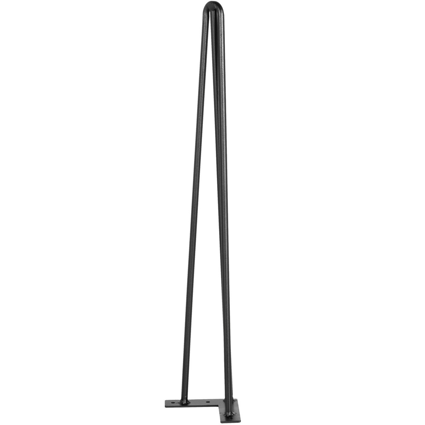 VEVOR Hairpin Table Legs 28" Black Set of 4 Desk Legs 880lbs Load Capacity (Each 220lbs) Hairpin Desk Legs 3 Rods for Bench Desk Dining End Table Chairs Carbon Steel DIY Heavy Duty Furniture Legs