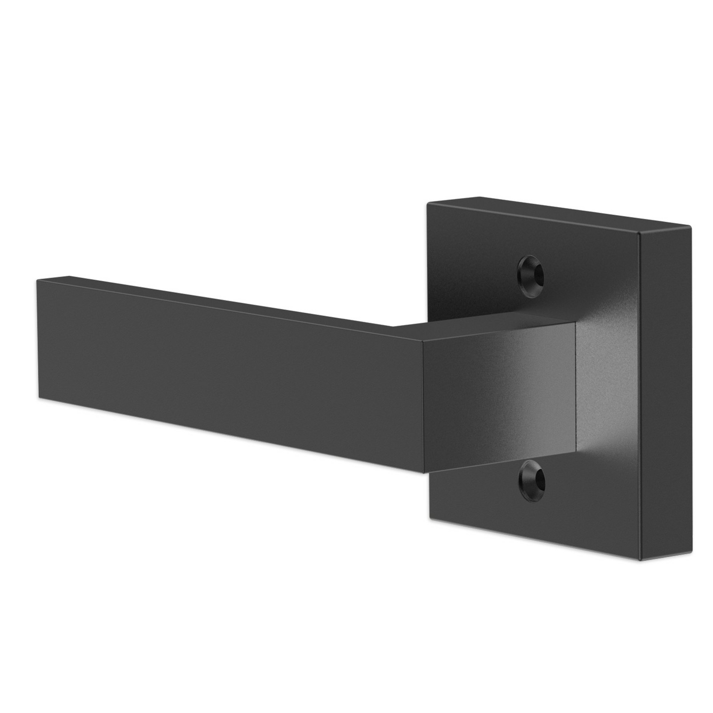 VEVOR Dummy Door Lever, 1 PC Non-Turning Single Side Push/Pull Handle, Contemporary Square Door Lever Set, Reversible for Right and Left Sided Doors,For Pantry, Closet, and French Doors, Matte Black