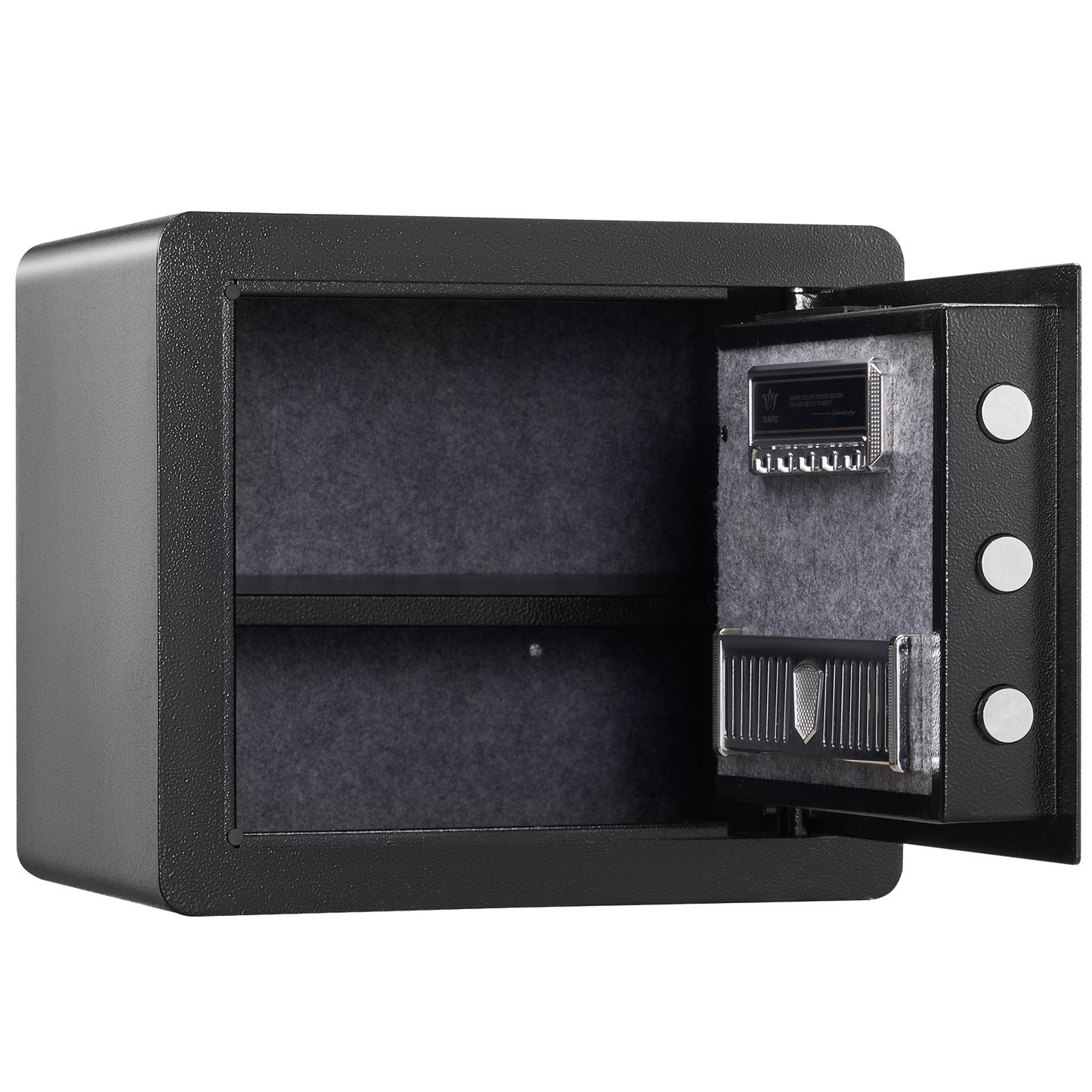 VEVOR Safe 1.2 Cubic Feet Home Safe Steel for Cash Gold 15.8x11.8x13.8 inch