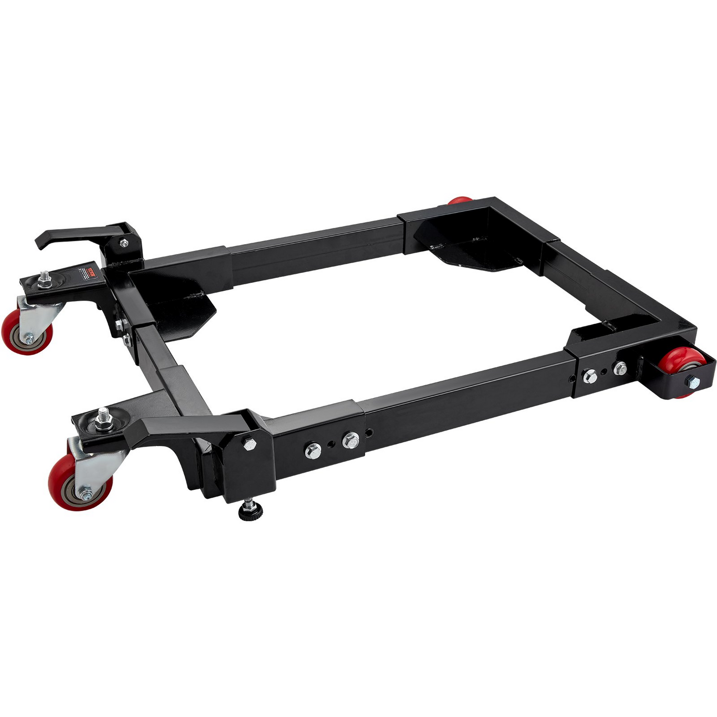 VEVOR Mobile Base, 1500 lbs Capacity, Adjustable from 20.7" x 23.7" to 28" x 33.5", Heavy Duty Universal Mobile Base Stand with Swivel Wheels, for Woodworking Equipment, Bandsaw, Power Tools, Machines