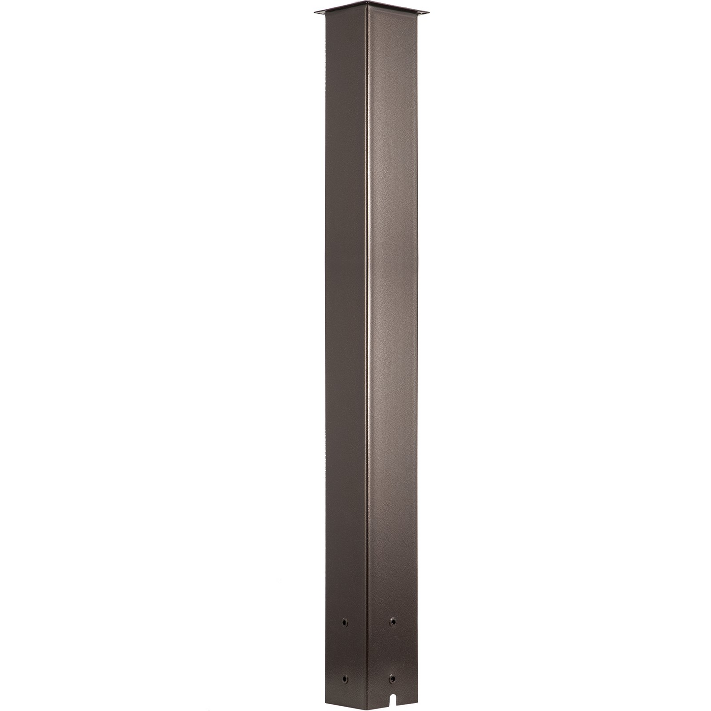 VEVOR Mailbox Post, 43" High Mailbox Stand, Bronze Powder-Coated Mail Box Post Kit, Q235 Steel Post Stand Surface Mount Post for Sidewalk and Street Curbside, Universal Mail Post for Outdoor Mailbox