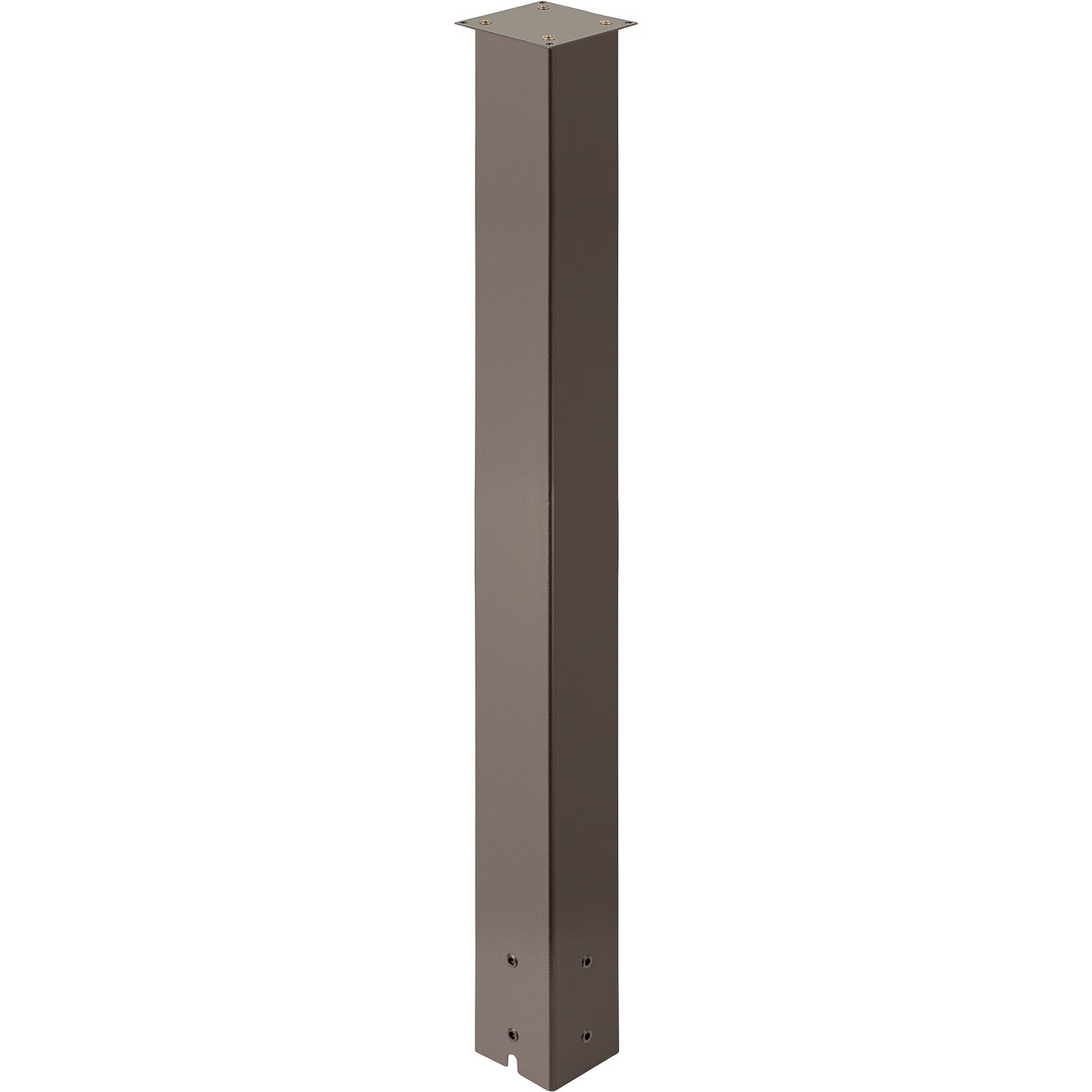 VEVOR Mailbox Post, 43" High Mailbox Stand, Bronze Powder-Coated Mail Box Post Kit, Q235 Steel Post Stand Surface Mount Post for Sidewalk and Street Curbside, Universal Mail Post for Outdoor Mailbox