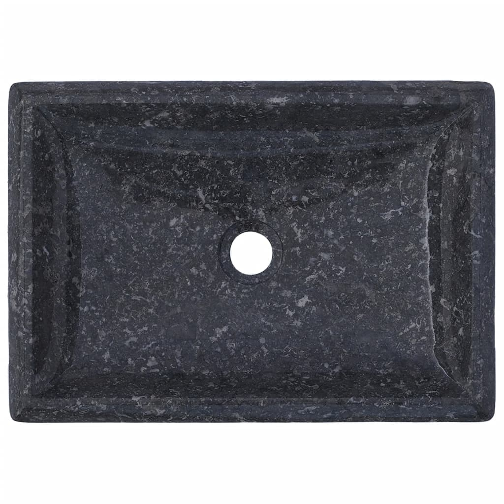 vidaXL Sink Gray 19.7"x13.8"x3.9" Marble