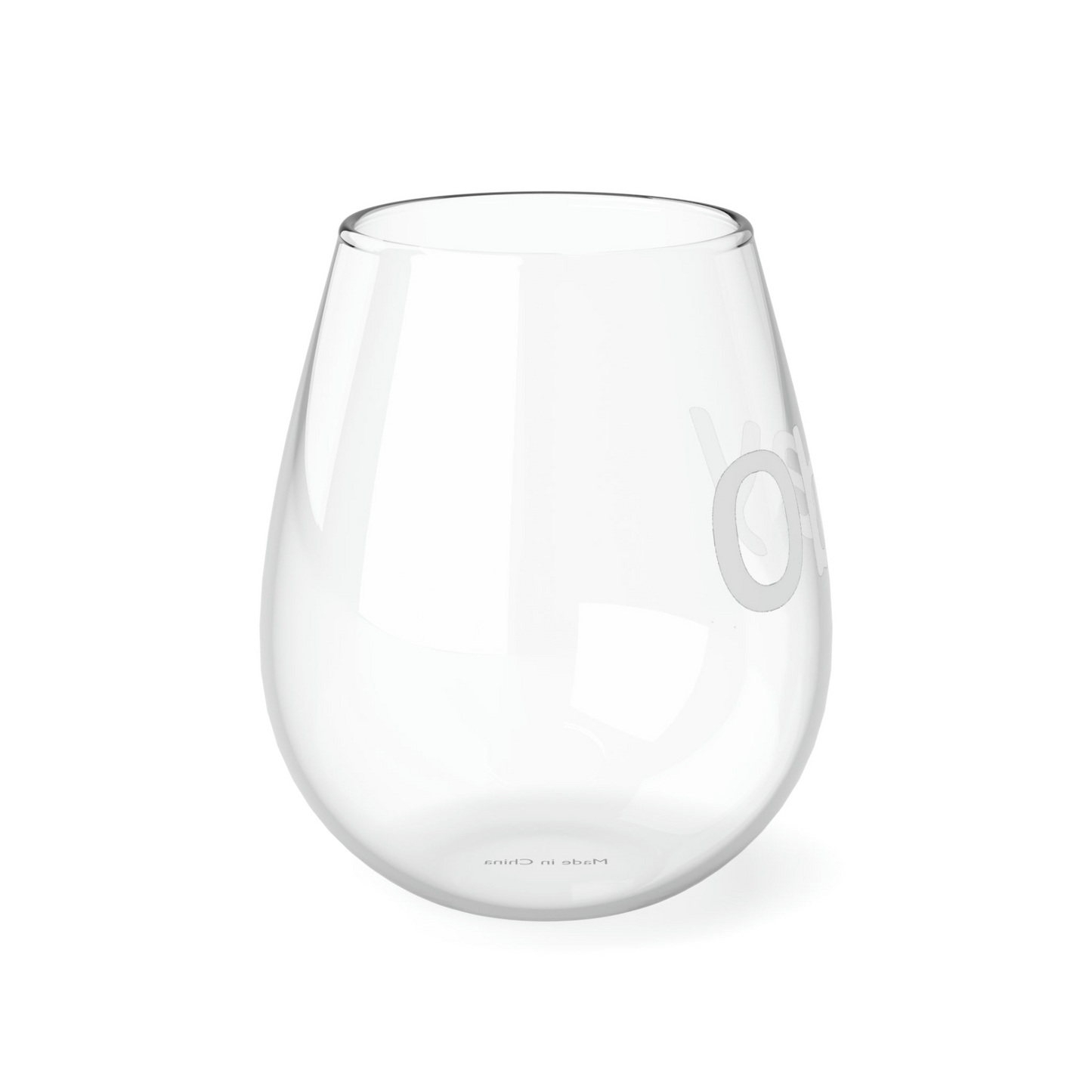 Obey - Stemless Wine Glass, 11.75oz